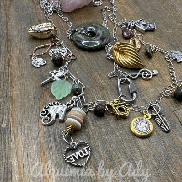 Alquimia Multicolor Charm Necklace - Picture 4 of 6